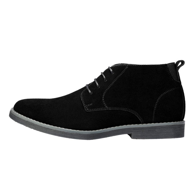 Bruno Marc Men's Classic Dress Casual Chukka Boots 2.0,Size 9.5,Black,CHUKKA - Image 2